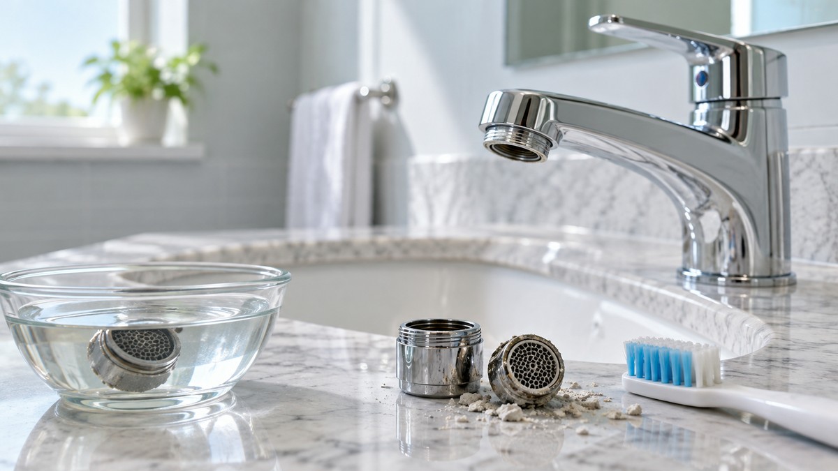 How to Clean a Clogged Faucet Aerator