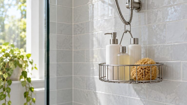 Best hose round wire shower caddy