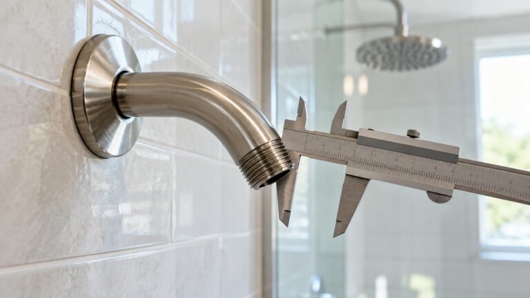 How to Measure Shower Arm Thread Size