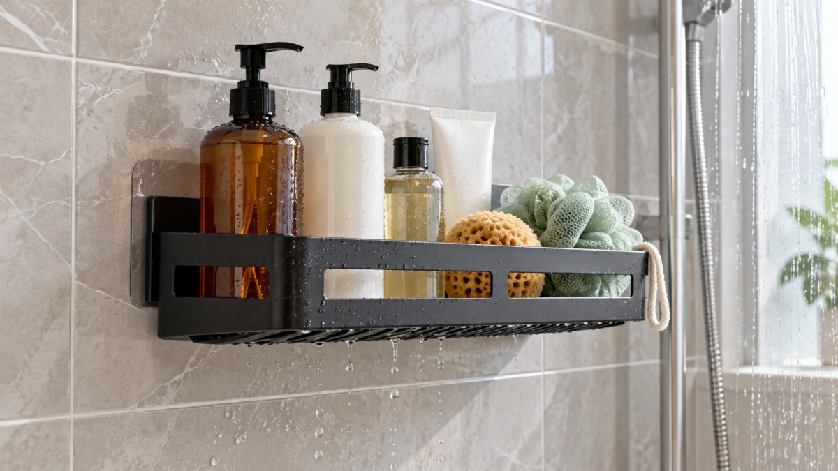 Best shower caddy that sticks to tile