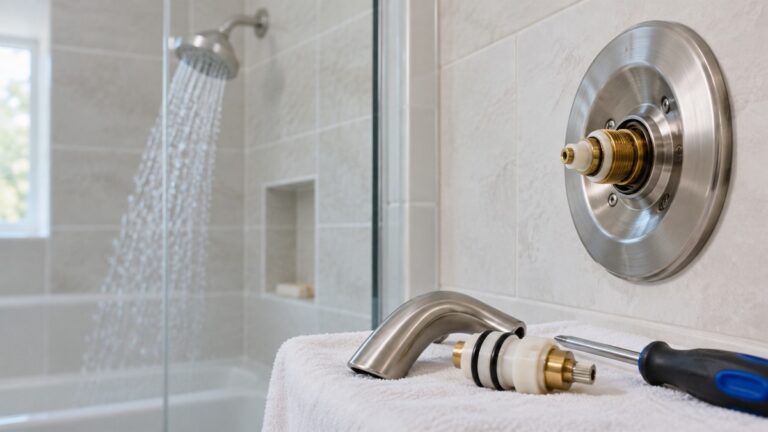 Shower Cartridge Replacement for a Single Handle: How to