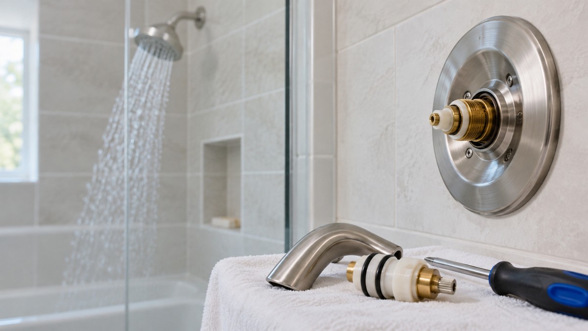 Shower Cartridge Replacement for a Single Handle: How to