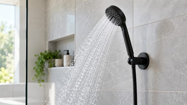 Besy handheld shower head sprayer shower wand hand shower showerhead black review