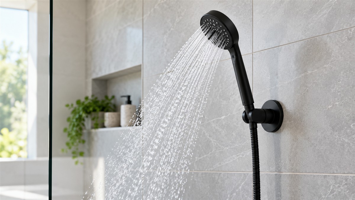 Besy handheld shower head sprayer shower wand hand shower showerhead black review