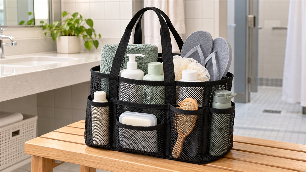 Dorm shower bag