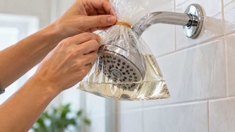 How to Clean a Shower Head With Vinegar