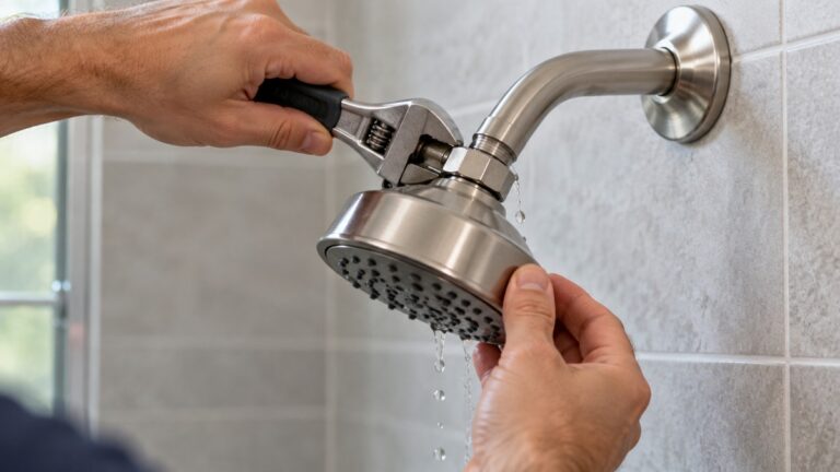 Fix a Shower Head That Leaks at the Connection