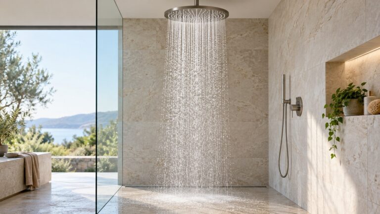 Rain shower heads