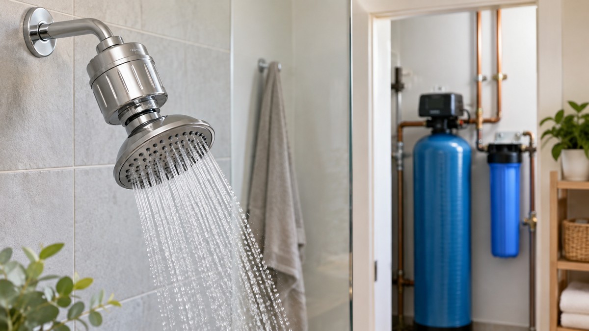 Shower Filter or Whole-House Filter: What Each Does