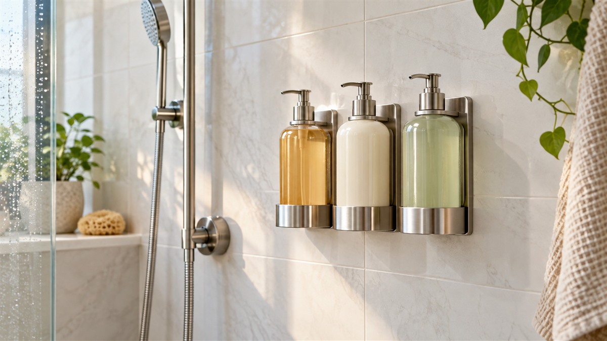 Shower gel holders