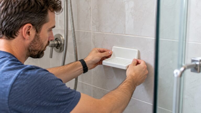 Install, Remove or Replace a Shower Soap Dish or Dispenser