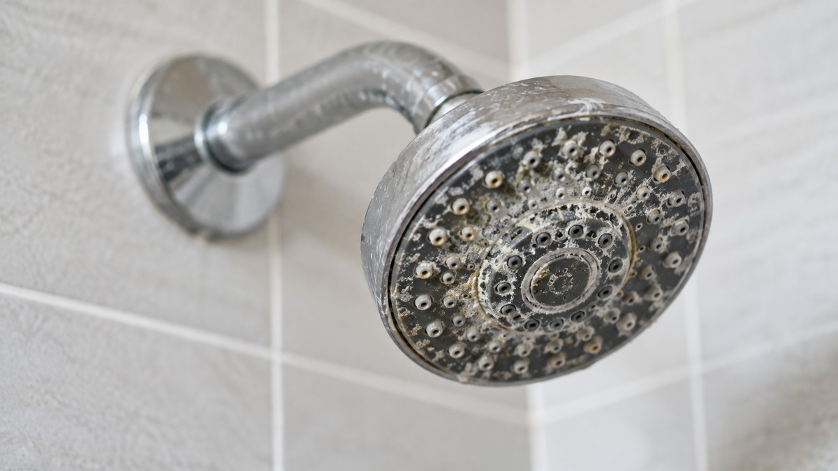 Why Shower Heads Get Mineral Buildup