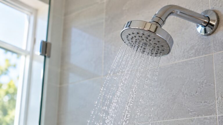 Why Shower Water Pressure Drops Suddenly