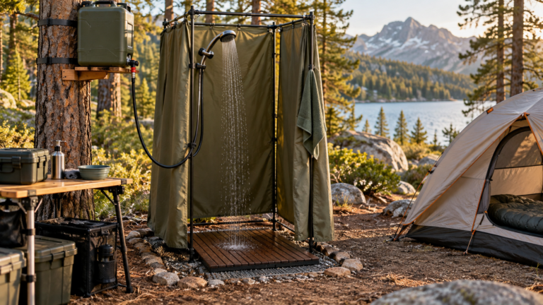 Plan a Portable Camp Shower Setup