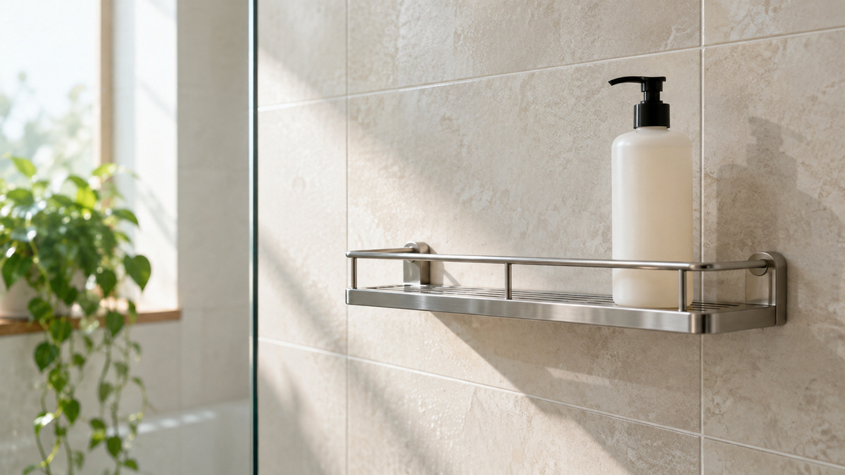 Ownmy 12 inch bathroom shower shelf stainless review